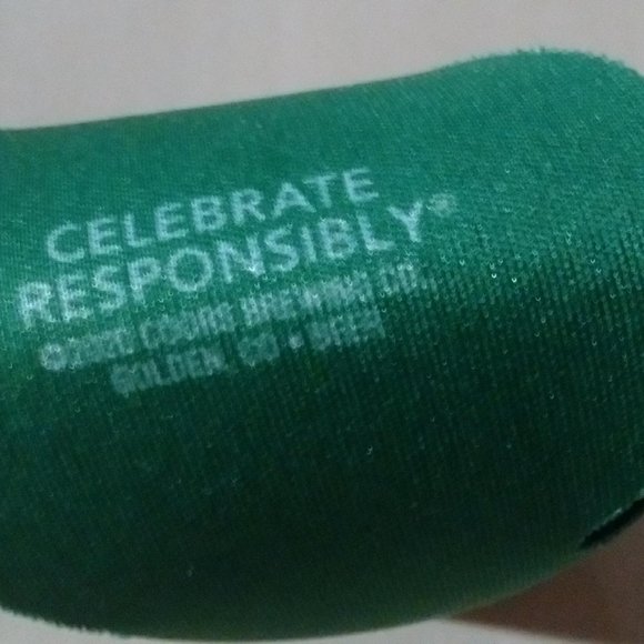 Shamrock St. Paddy's Day Irish - Coors Light Koozie Folding Can Cooler Coozie - Picture 3 of 3